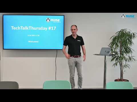 TechTalkThursday #17 - Intro by Thomas Hug, Founder & CEO of Nine Internet Solutions AG