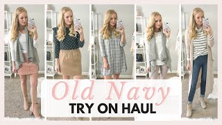 HUGE OLD NAVY TRY ON HAUL WINTER OUTFITS 2018 | Amanda John