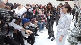 Maisie Williams, Janelle Monae and more at Thom Browne Front Row in Paris