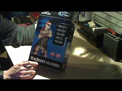 ATi Sapphire HD 4860 1Gb Un-boxing