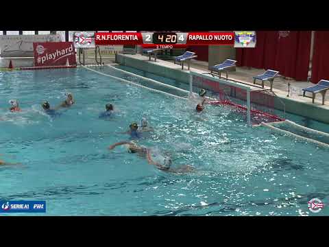 RARI NANTES FLORENTIA VS RAPALLO  - 12^ Giornata - Highlights