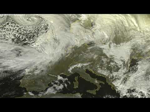 Sat24 video impression for Saturday, February 15, 2020