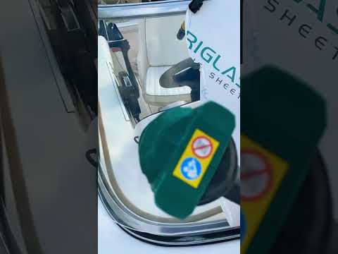DIY plexiglass windshield replacement for boat that broke Boston Whaler Dauntless #boatrepair #boat