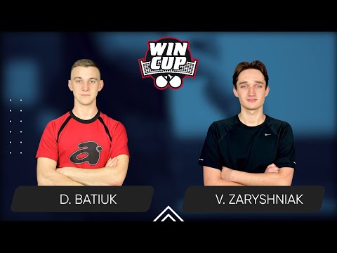 23:00 Dmytro Batiuk - Vadym Zaryshniak 28.12.2025 WINCUP Master. TABLE 1