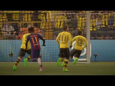 ROAD TO DIVISION 1 PART 121 - BARCELONA VS DORTMUND - FIFA 17 Online Seasons Gameplay