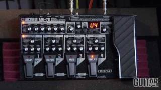 Video thumbnail for Boss ME-70 Guitar Effects Processor by Guitar World