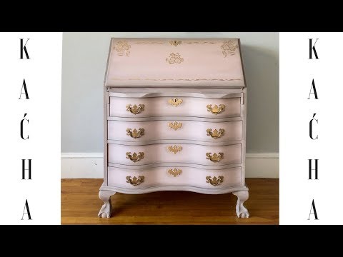 How to Chalk Paint / Easy DIY Paint Blending Beginner Tutorial