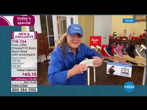 HSN | Tony Little Cheeks Footwear 10.05.2020 - 05 AM
