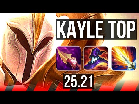 KAYLE vs CAMILLE (TOP) | 8 solo kills, 15/5/12 | EUW Master | 25.21