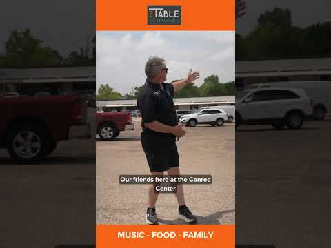 Frank Jackson explains where to park when you are coming to the Table at Madeley.