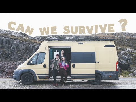 3 PEOPLE LIVING IN A VAN || Scotland Road Trip || NC500