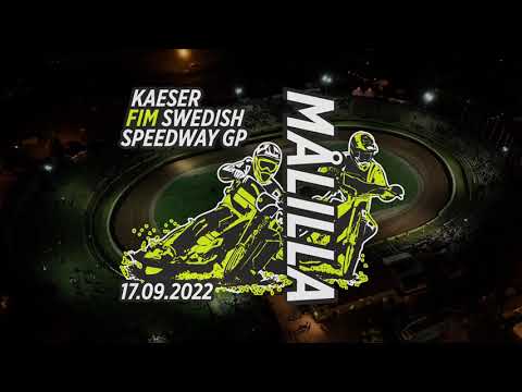 Speedway GP-fyrverkeri i Målilla 2022