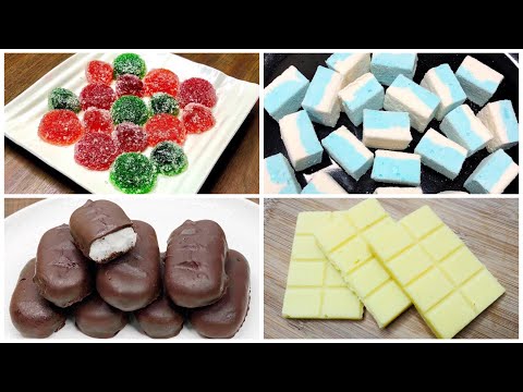 4 Easy Homemade Chocolate Recipe | How to Make Chocolate | Easy Chocolate Recipe
