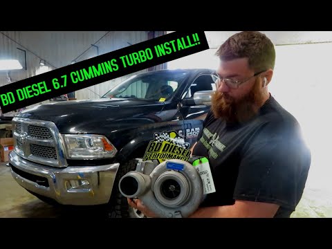 BD Diesel 6.7 Cummins Turbo Install