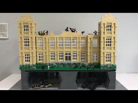 HUGE Lego Wayne Manor And Batcave MOC (10,000+ Pieces)