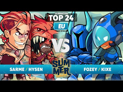Sarme & Hysen vs Fozey & KiXe - Elimination Top 24 - Summer Championship 2023 - EU 2v2