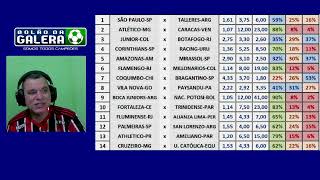 Palpites loteca 1121