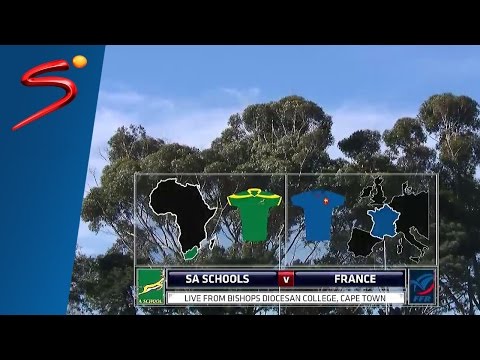 U/19 International Series: South Africa Schools vs France 1st Half