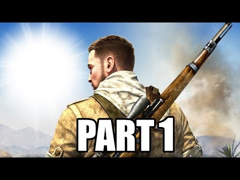 Sniper Elite 3 Gameplay Walkthrough Part 1 - Seige of Tobruk