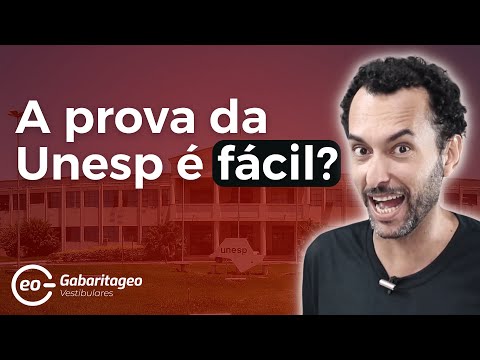 VESTIBULAR DA UNESP 2024| A PROVA MAIS FÁCIL |