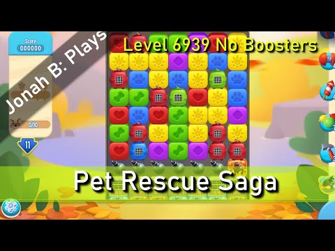 Pet Rescue Saga Level 6939 No Boosters