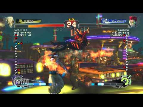 Roche3141 [Gen] vs junaikawa [C.Viper] SSF4  AE Japanese Online Ranked Matches