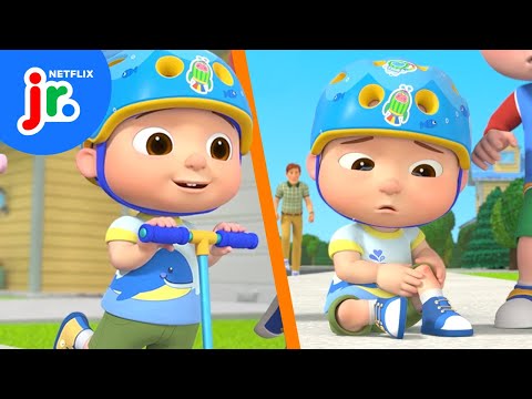 JJ's Owie Boo Boo Song ❤️‍🩹 CoComelon Lane | Netflix Jr