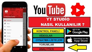 YOUTUBE STUDİO Nasıl Kullanılır? YouTube Kanalını Uygulama ile Yönet (