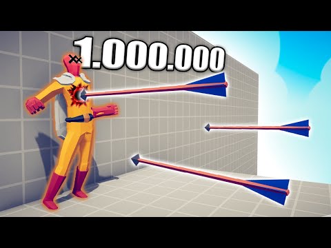 1.000.000 DAMAGE ARCHER 1 vs 1 TOURNAMENT - TABS | Totally Accurate Battle Simulator 2023