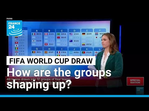 The 2026 FIFA World Cup draw begins: How are the groups shaping up? • FRANCE 24 English