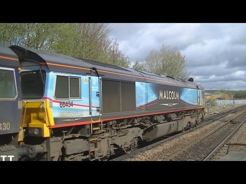 Malcolm Rail 66434 + 66430 Chesterfield HD 1080p