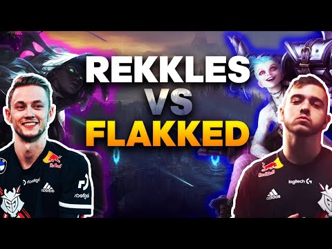 KC Rekkles vs G2 Flakked - Rekkles abusing the BROKEN Senna ADC vs Flakked Jinx | Senna ADC Gameplay