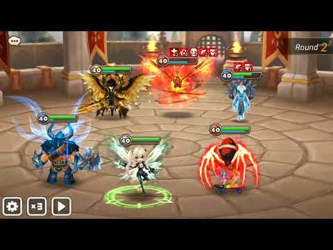 Summoners War - Budget Guild Battle (Bonus Ragdoll defense)
