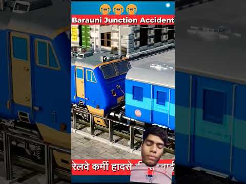Bihar: ⚠️Barauni Junction Train Accident (3D Animation)#freefire