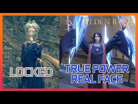 [Elden Ring Secrets] Sorceress Sellen True Power and Real Face - Destroy Bosses