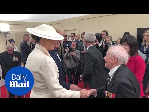 Veteran flirts with Melania Trump: 'If I was 20 years younger'