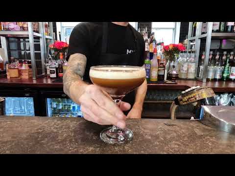 Chocolate & Vanilla Espresso Martini ☕