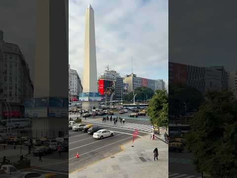 🇦🇷 Buenos Aires, Av. 9 de Julio- El Obelisco #argentina