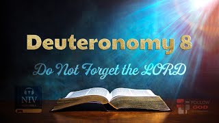 The Book of Deuteronomy | Chapter 8: Do Not Forget the LORD | NIV Audio Bible