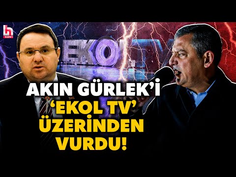 GÜNDEME DAMGA VURACAK! Özgür Özel'den Akın Gürlek'e bomba gönderme! "Bir Ekol Tv vardı, n'olmuş?"