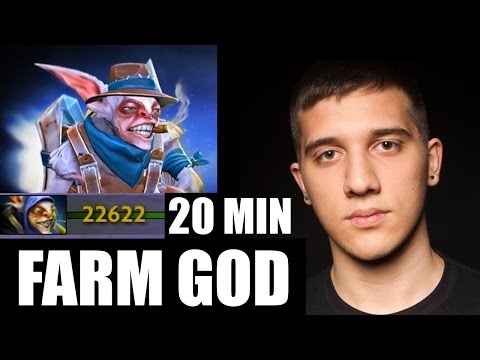 Arteezy MEEPO God of Farming + Insane Micro Dota 2  Patch 7.01