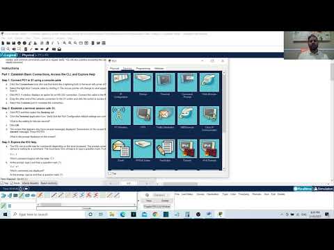 CCNA 1 - How to Do a Lab Assignment in Packet Tracer Demonstration for Beginners - Professor Munshi