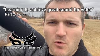 Thumbnail for part two of my sound learning journey vlog