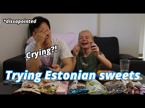 Japanese tried Estonian sweets!