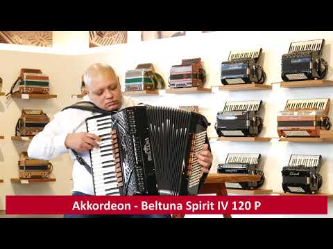 Akkordeon - Beltuna Spirit IV 120 P - Spitzenmodell - Musik Rumberger