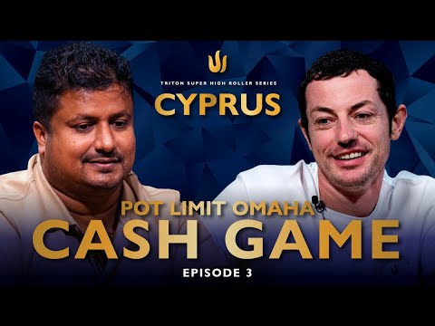 Triton Poker Cyprus II 2022: Pot Limit Omaha Cash Game | Ep. 3 - Biggest Pots of the Year!