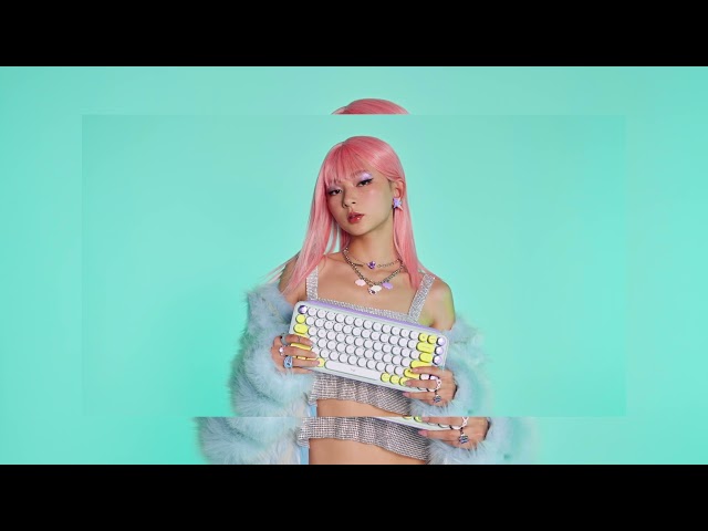 Logitech Pop Keys Daydream Teclado Mecánico Inalámbrico Teclas Emojis Personalizables QWERTY Inglés video
