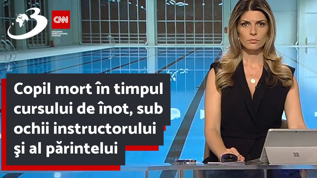 Copil mort în timpul cursului de înot, sub ochii instructorului şi al părintelui