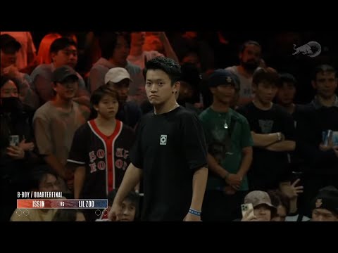 Bboy Issin vs Bboy Lil Zoo l Lats Chance Cypher Top 16 l Red Bull Bc One world Nueva York 2022
