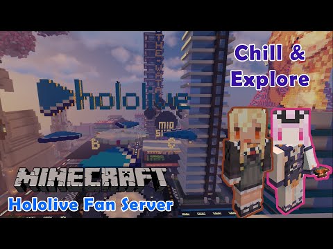[Minecraft] Hololive Fan Server - Explore Spawn Area